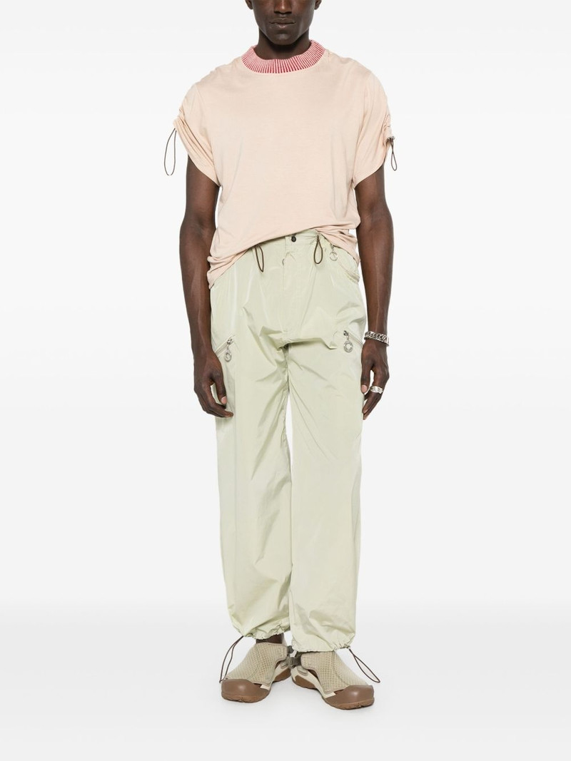 CHARLIE CONSTANTINOU ribbed-neck T-shirt outlook