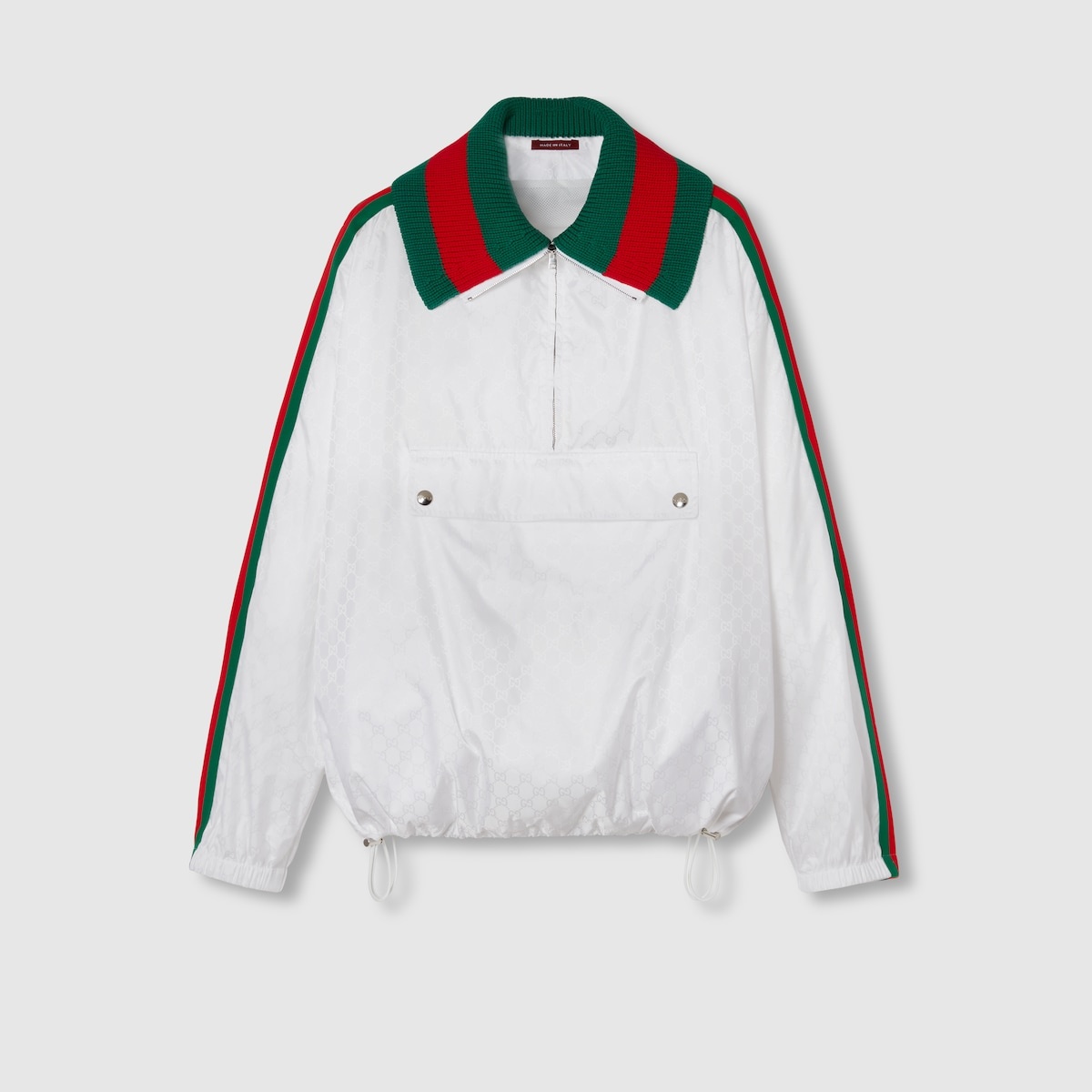 GG nylon jacket with Web - 1