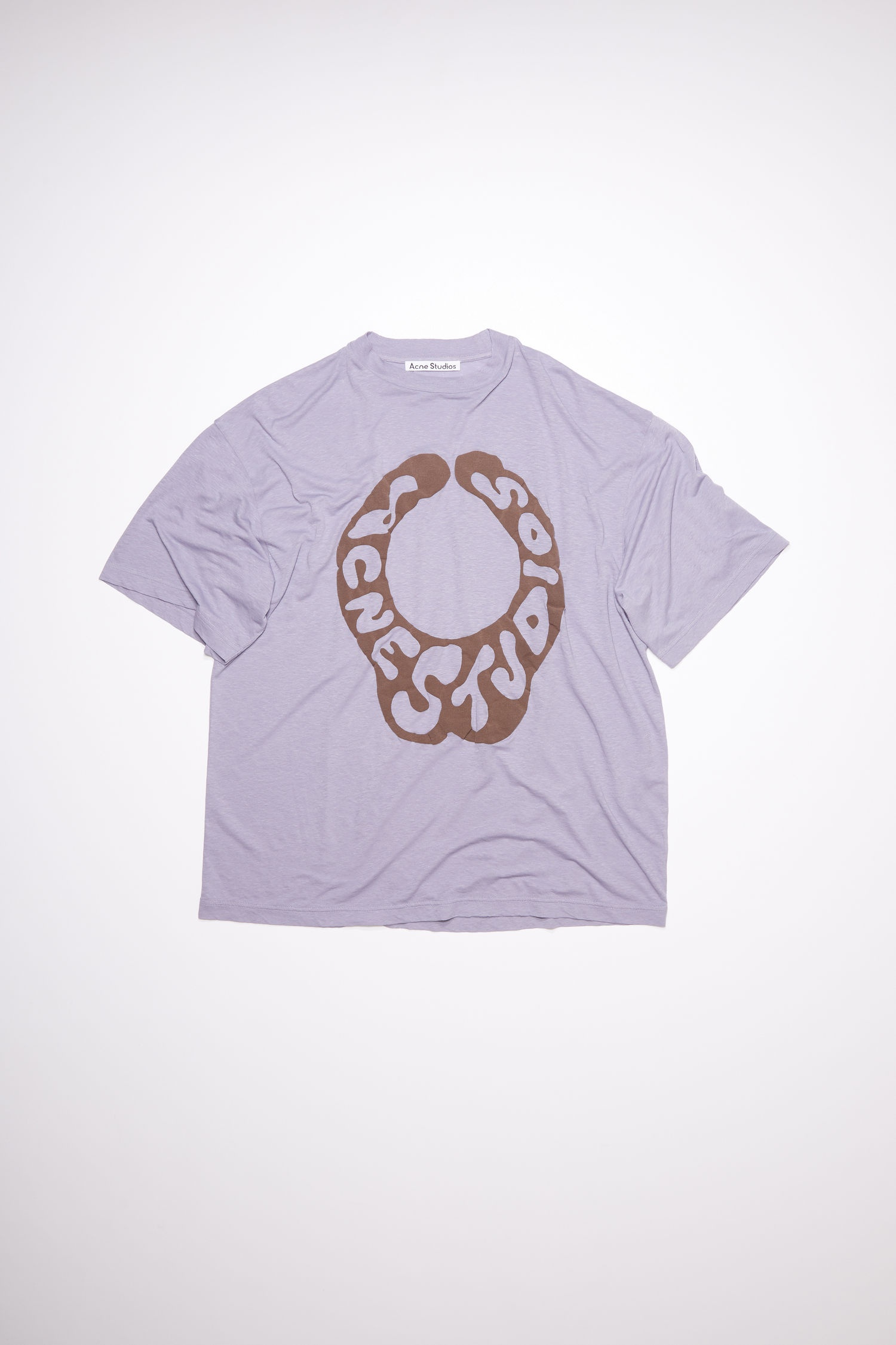 Crew neck t-shirt - Lavender purple - 1