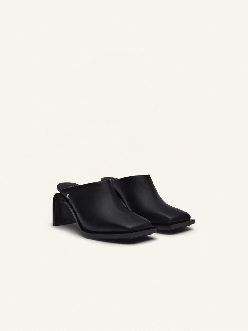 courrèges STREAM LEATHER MULES outlook