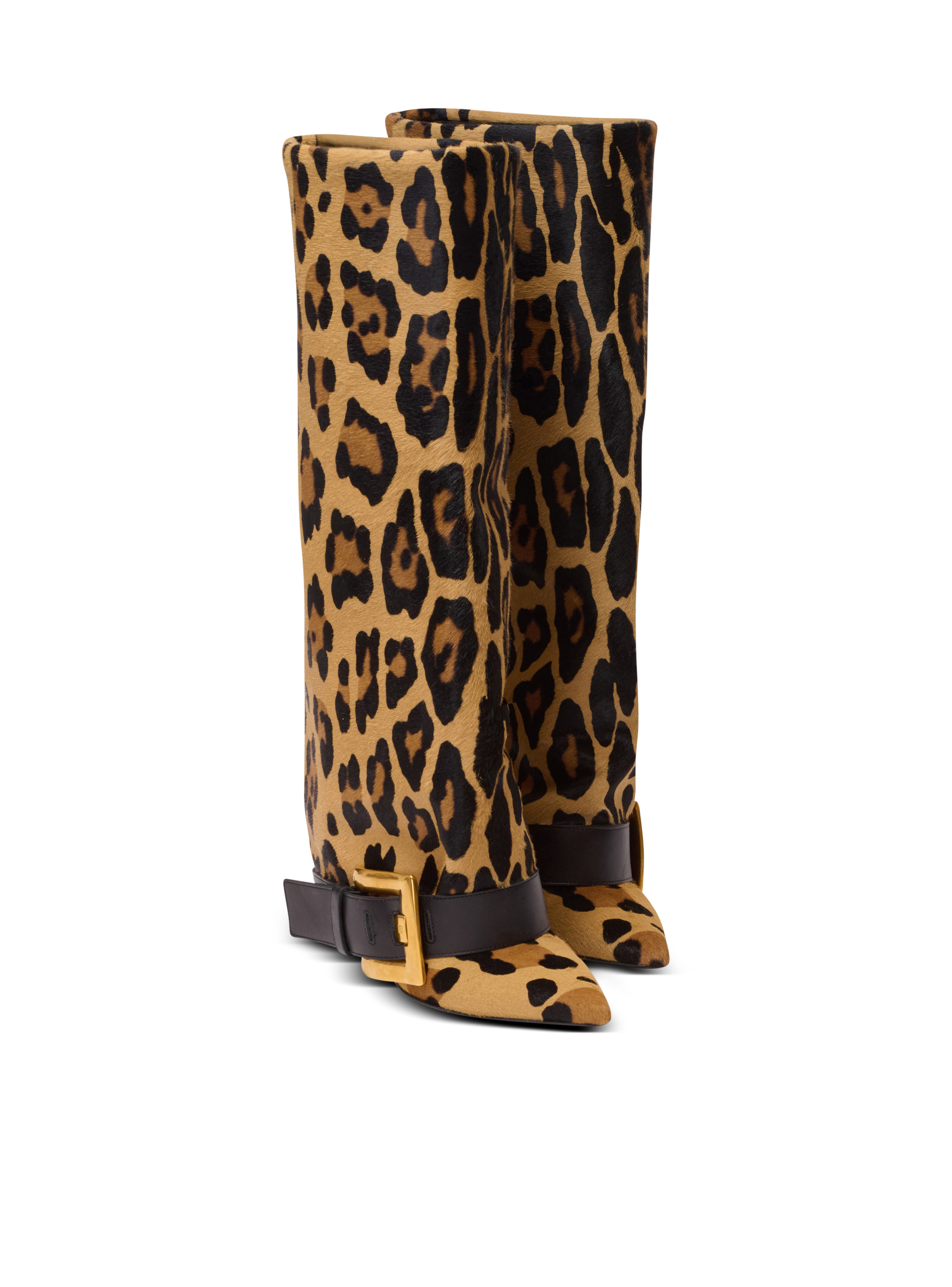 Anthem leopard print leather boots - 2