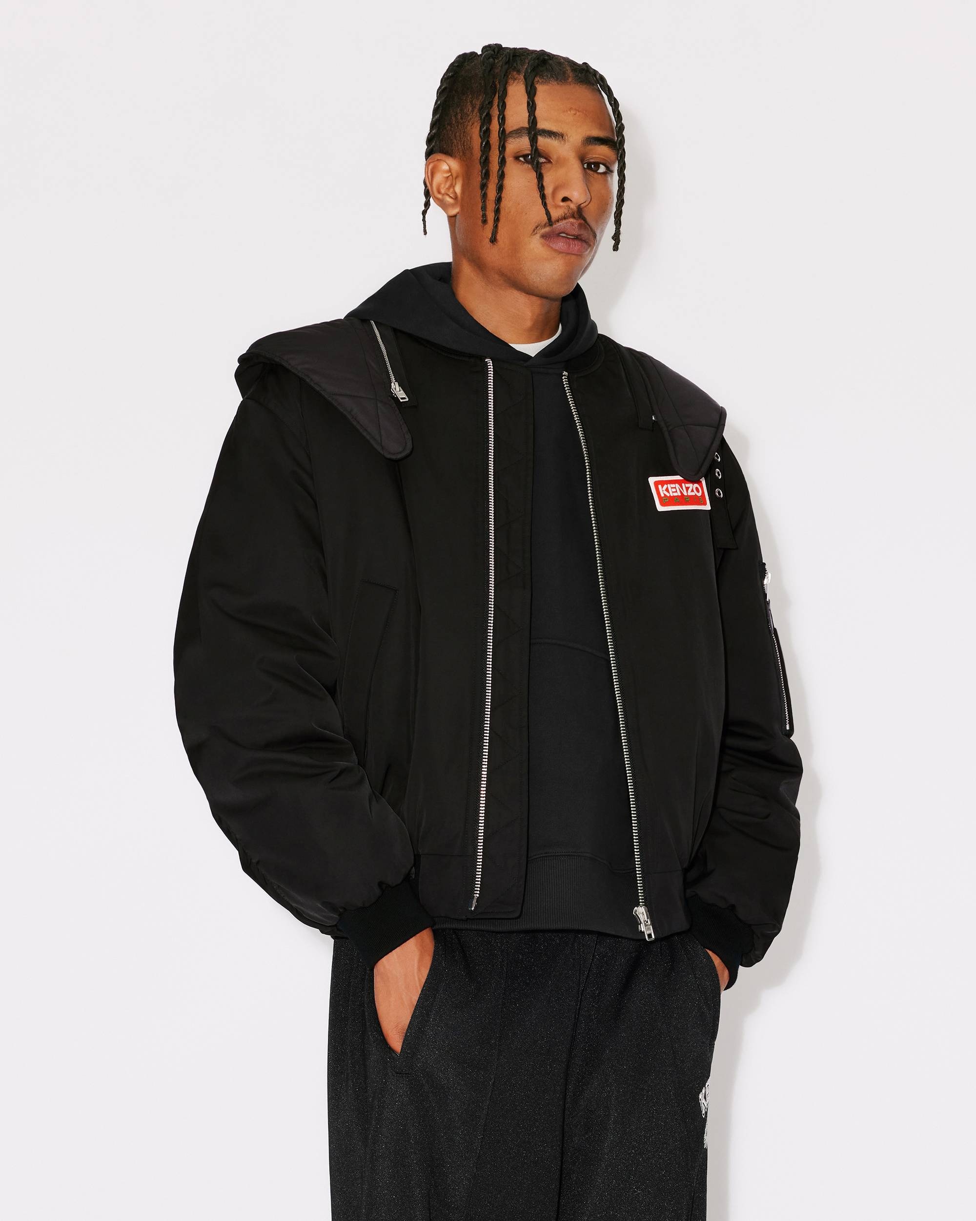 Short parka with hood - 3