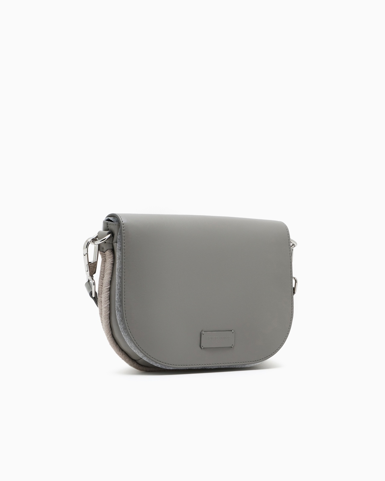 MEDIUM NAPPA-LEATHER AND ROPE STRAP - 2