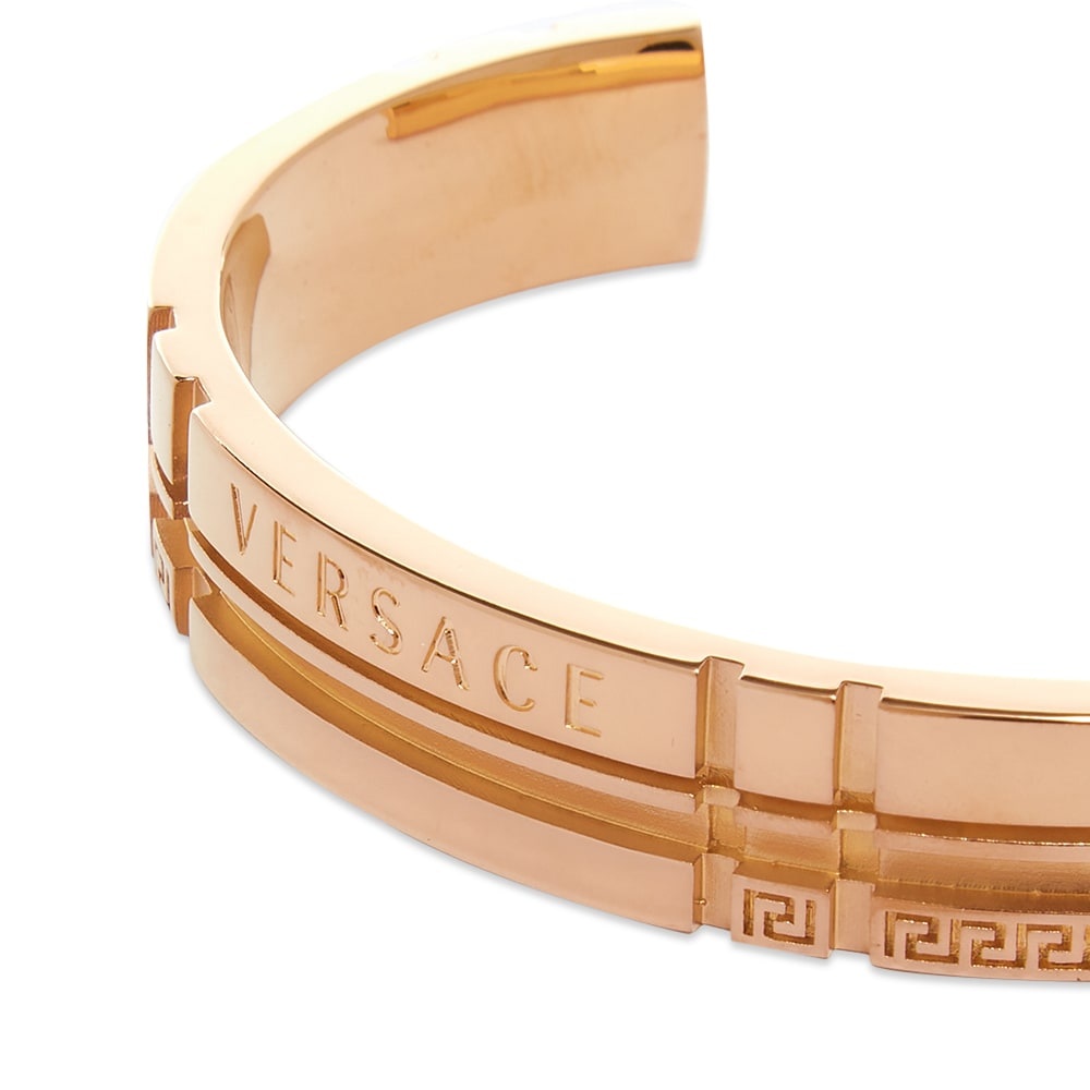 Versace Logo Geometric Bangle - 2