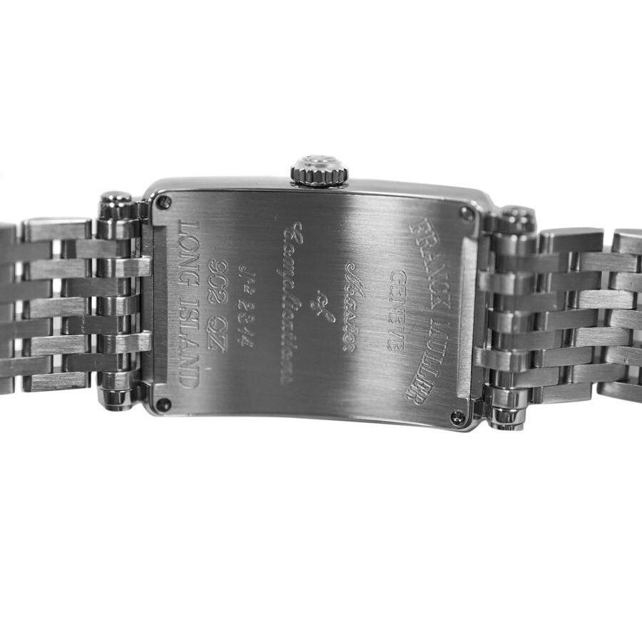 Pre-owned Franck Muller Long Island Quartz Silver Dial Ladies Watch 902QZ - 6