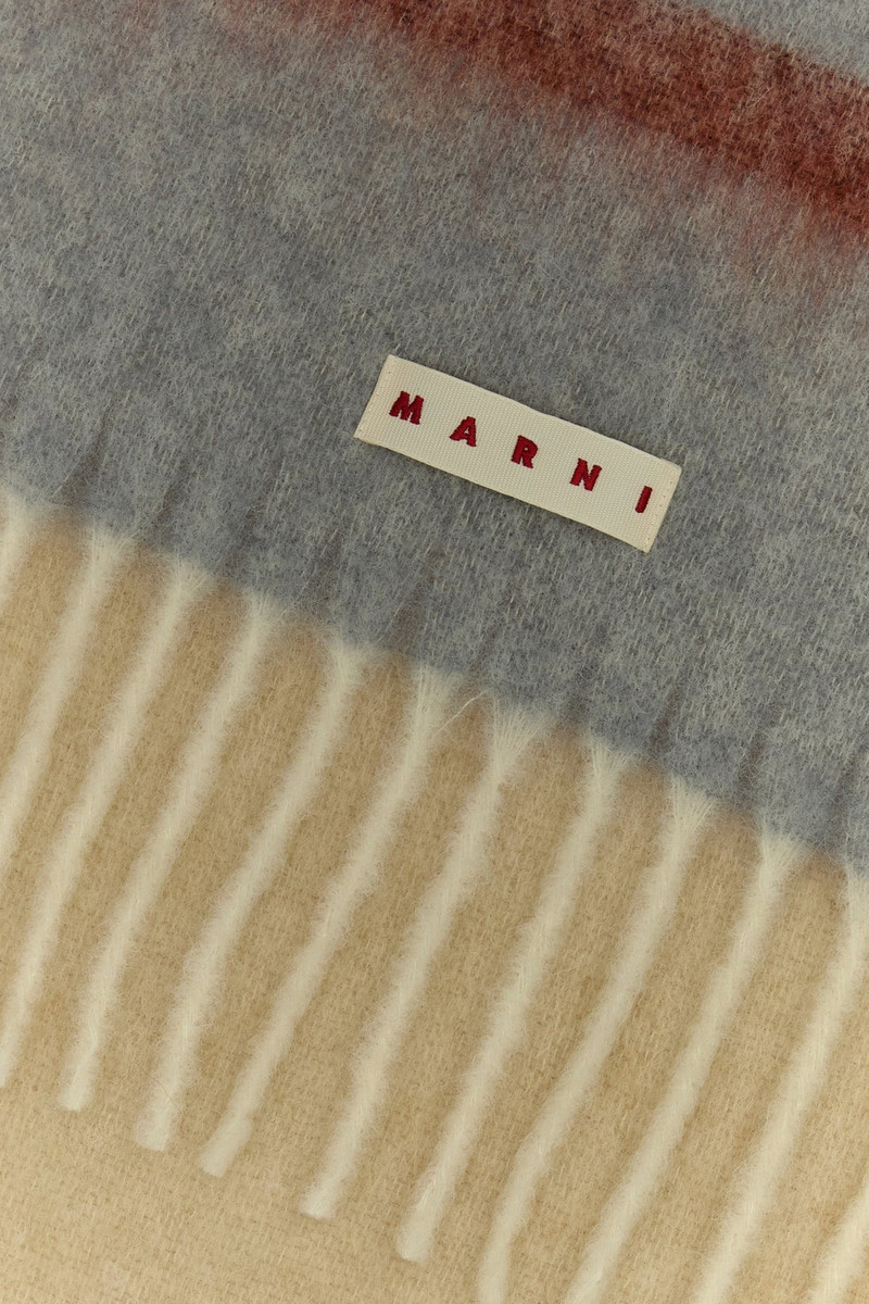 Marni Multicolor mohair blend scarf outlook