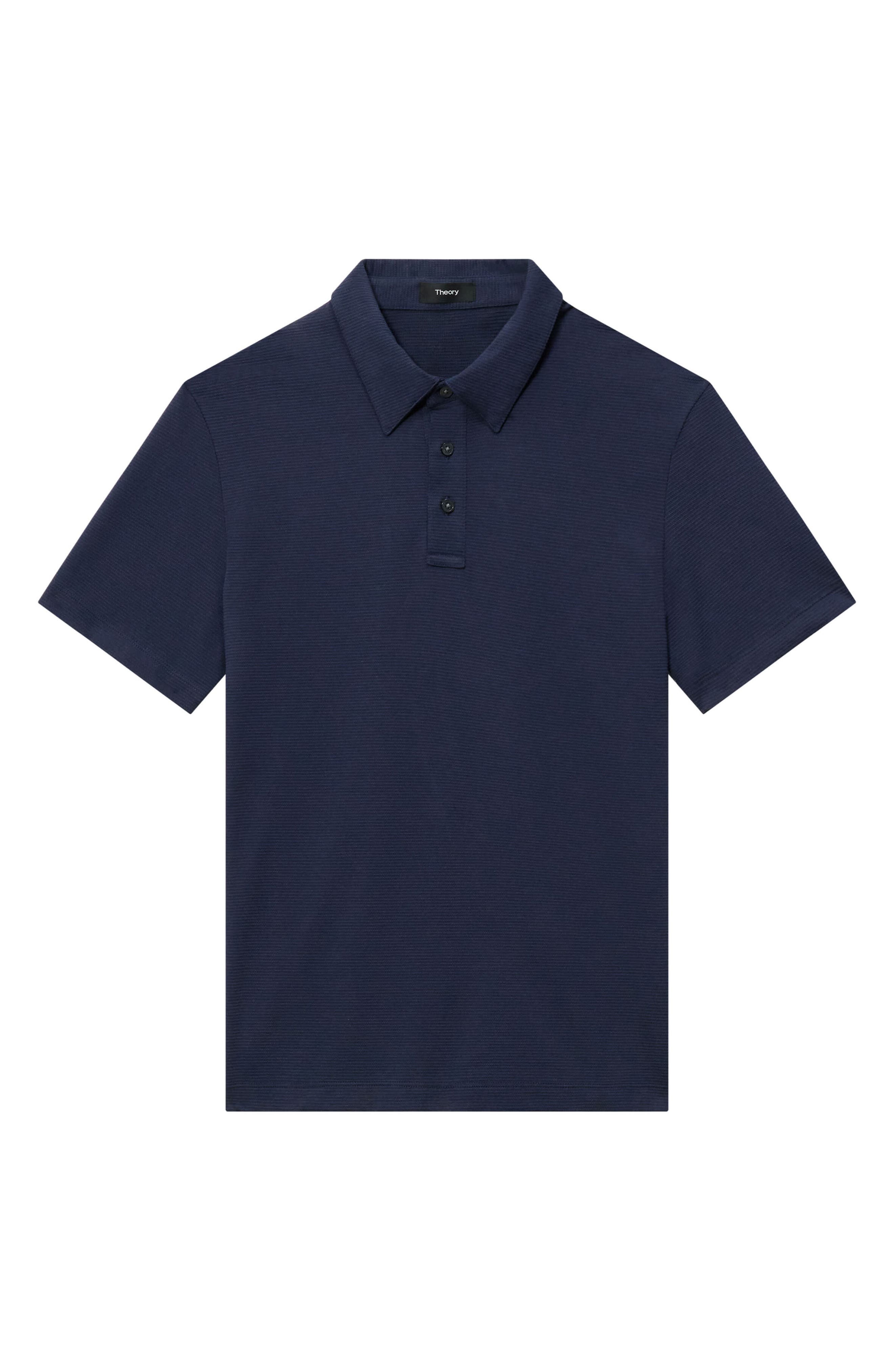 Theory Textured Polo in Baltic at Nordstrom - 5
