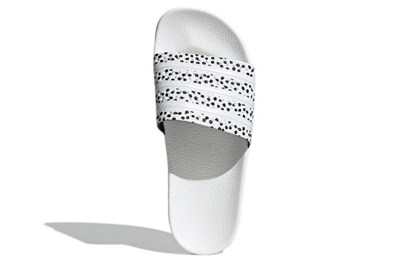 (WMNS) adidas Adilette 슬라이드 'White Black'FX5922 6