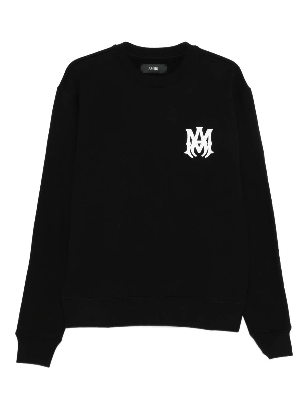 logo-detail crew sweatshirt - 1