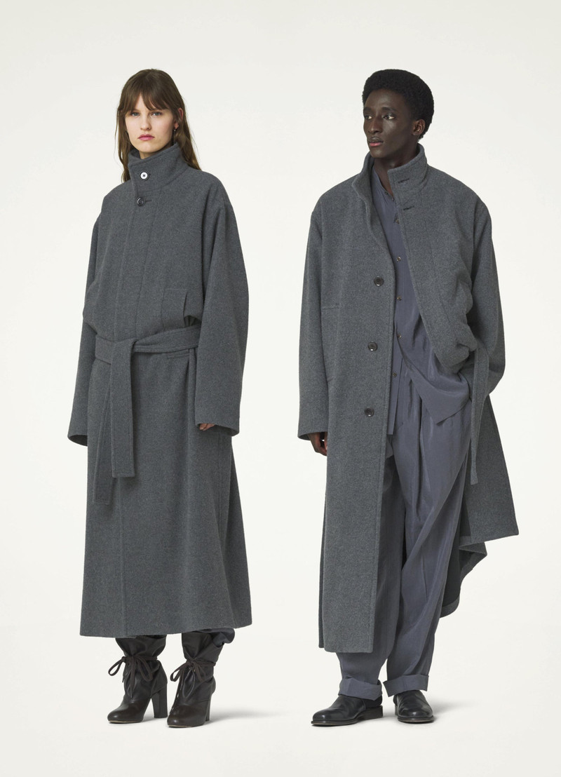 Lemaire BATHROBE COAT WOOL CASHMERE | REVERSIBLE