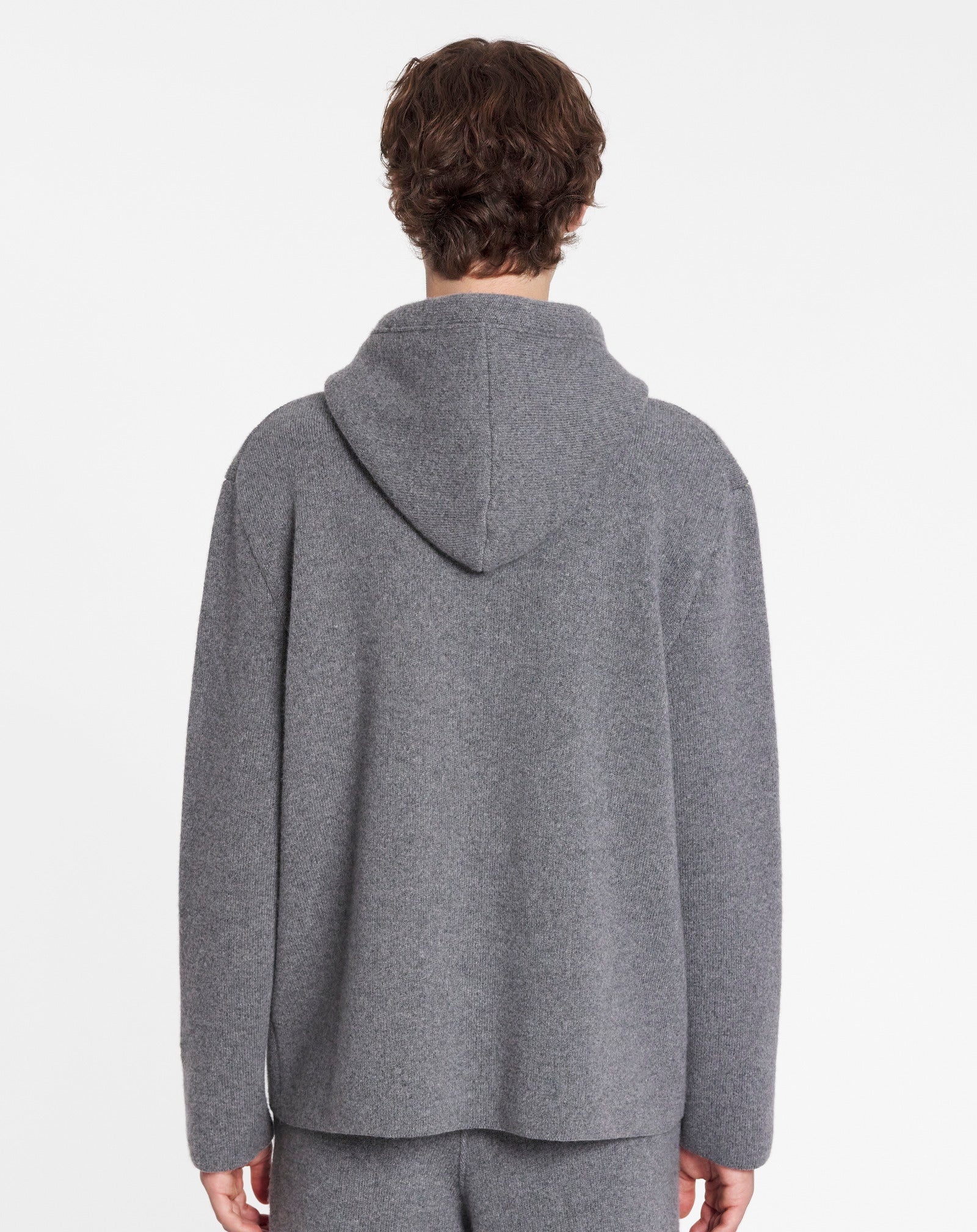 HOODIE IN CASHMERE - 4