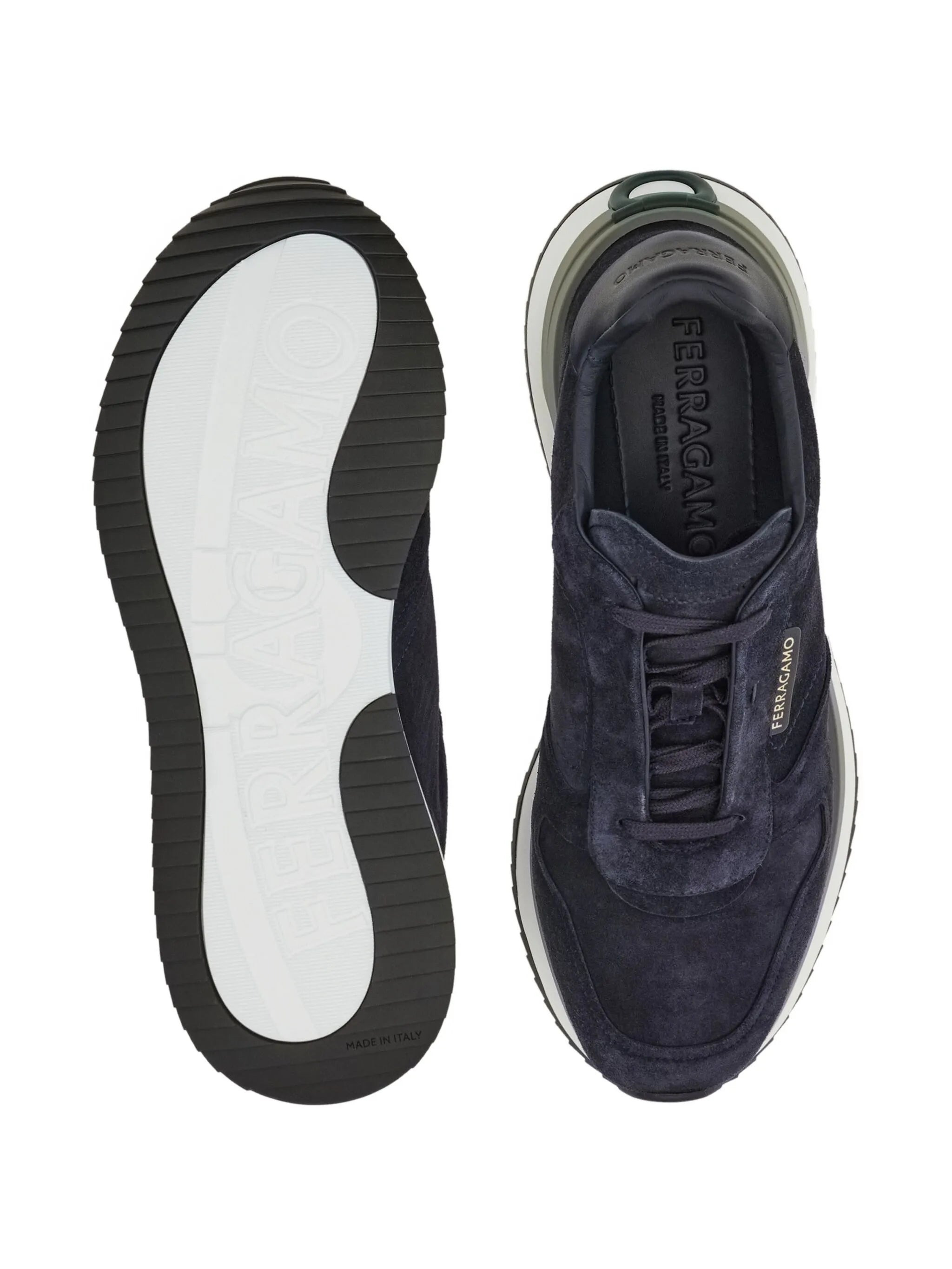 Ferragamo Suede Low-top Sneakers - 3