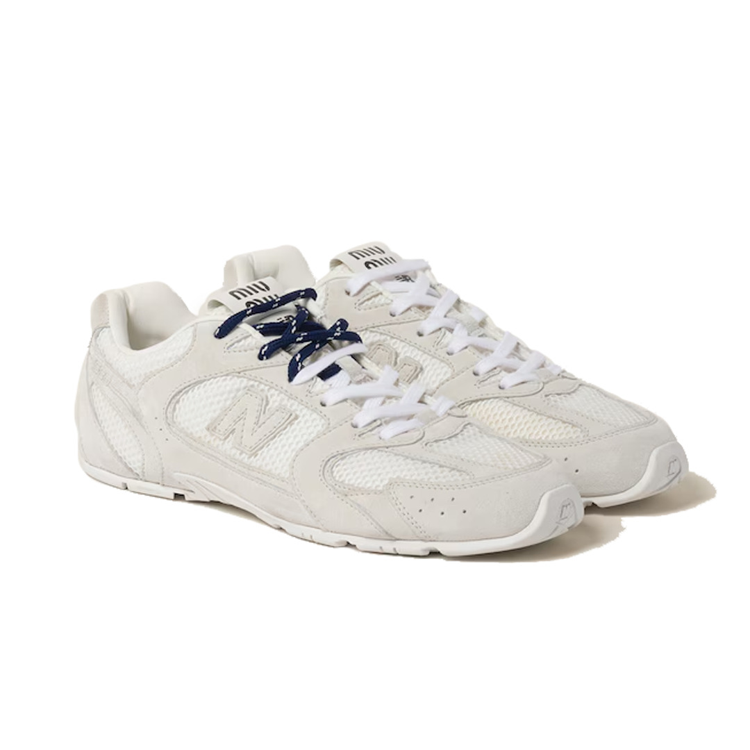 (WMNS) New Balance x Miu Miu 530 Suede Mesh 'White' 5E165E-3D8C-F0009 - 2
