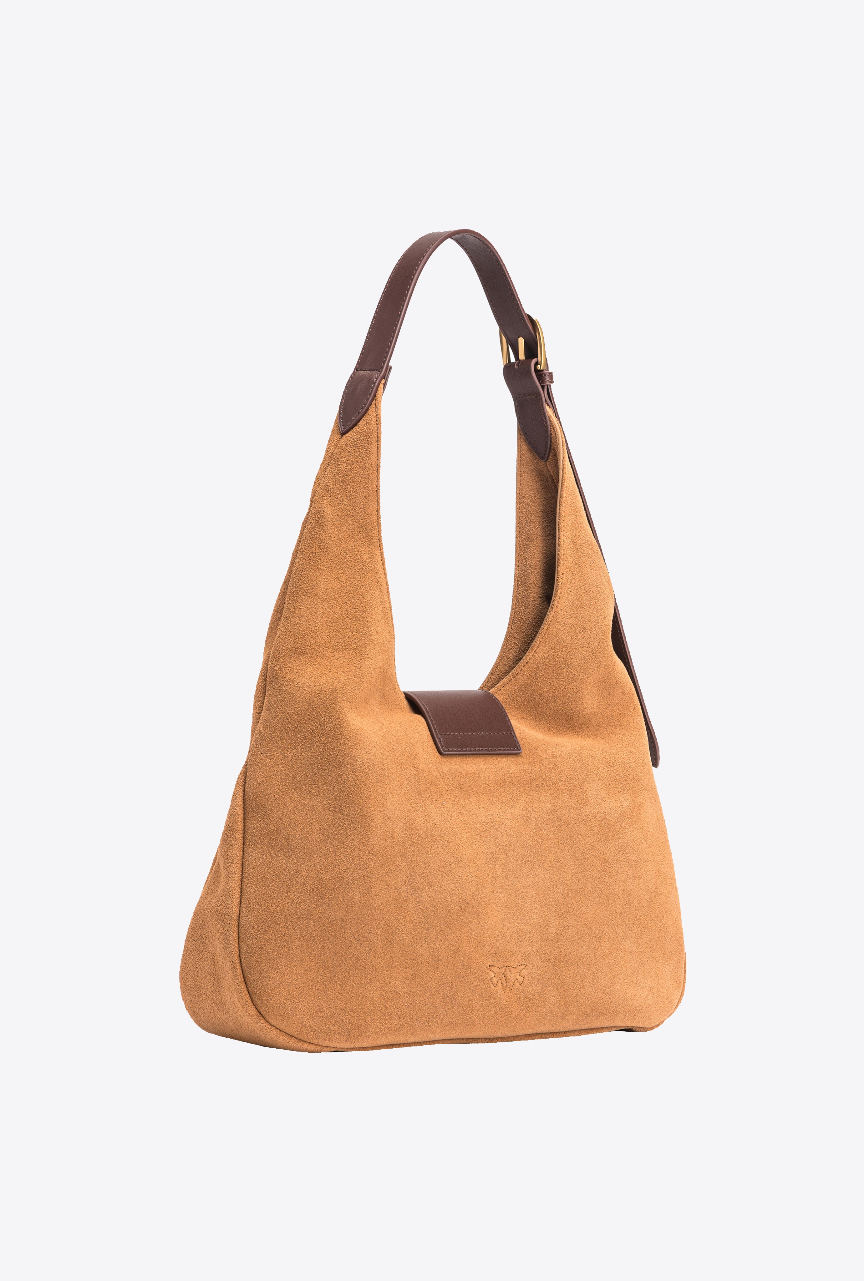 MINI HOBO BAG IN SUEDE AND LEATHER - 2