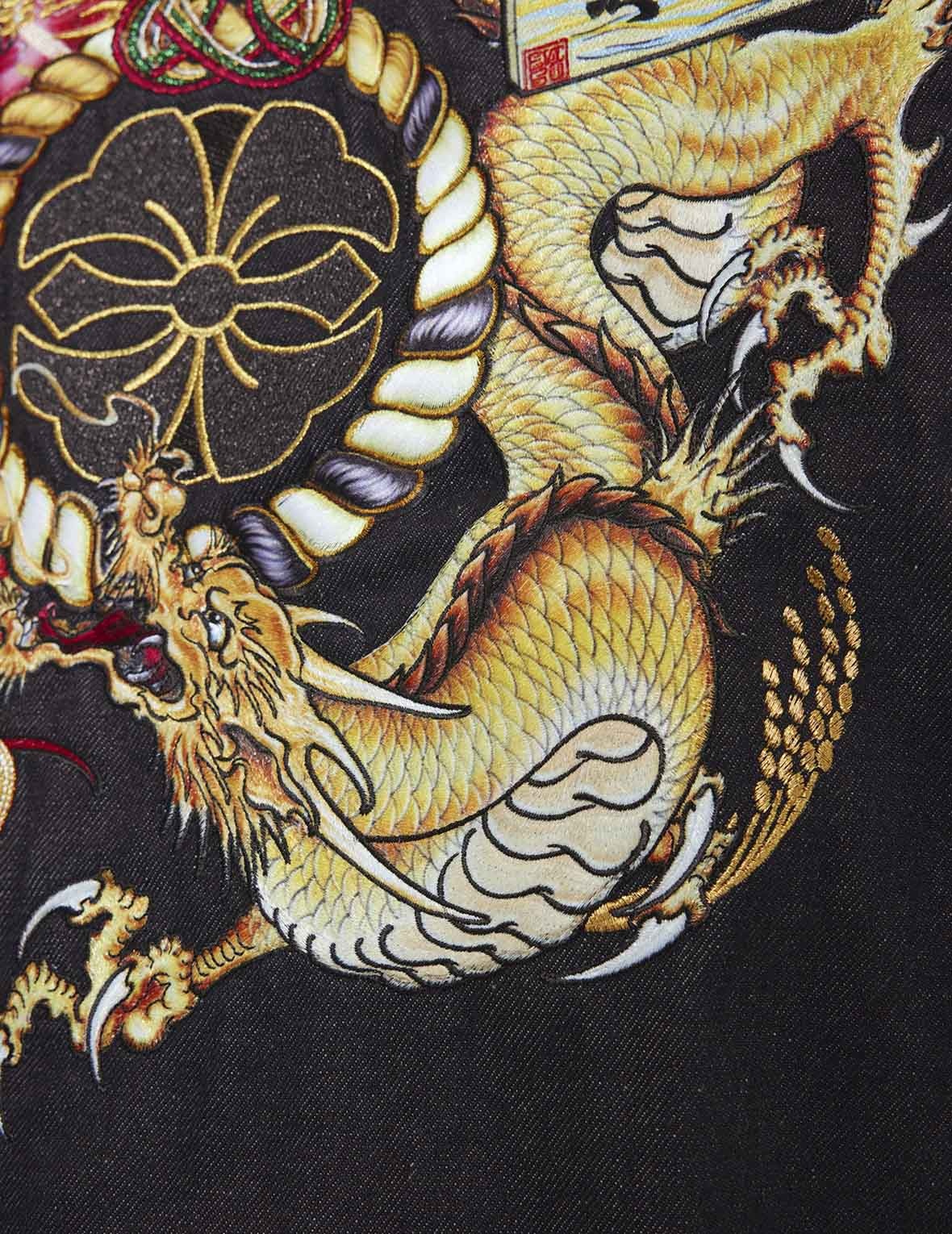 2024 Limited Edition Year of the  Snake Relax Fit Denim Jacket - 14
