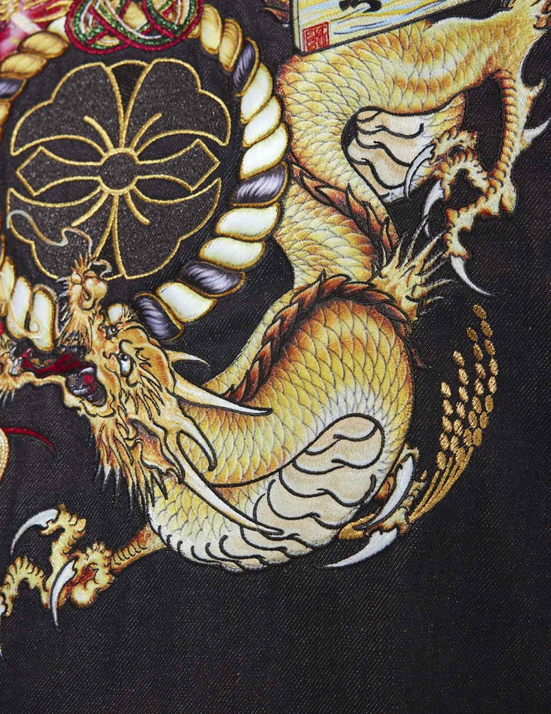 2024 Limited Edition Year of the  Snake Relax Fit Denim Jacket 14