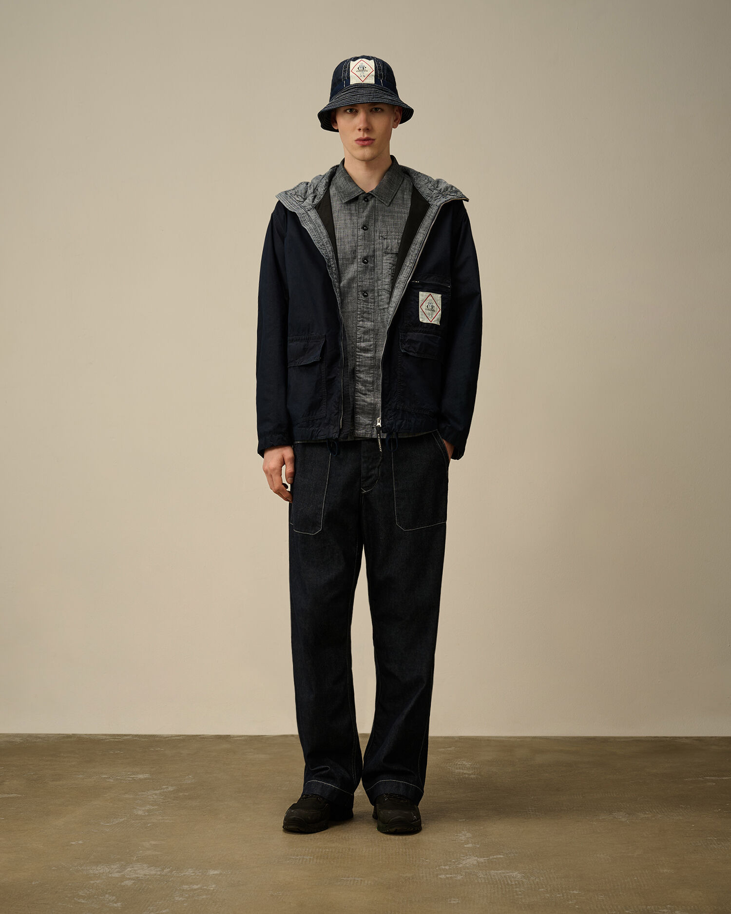 50 Fili Indigo Goggle Jacket - 2