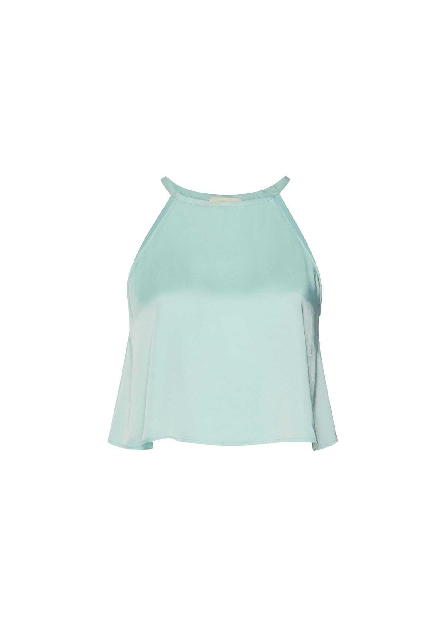 Satin Cropped Cami - 1