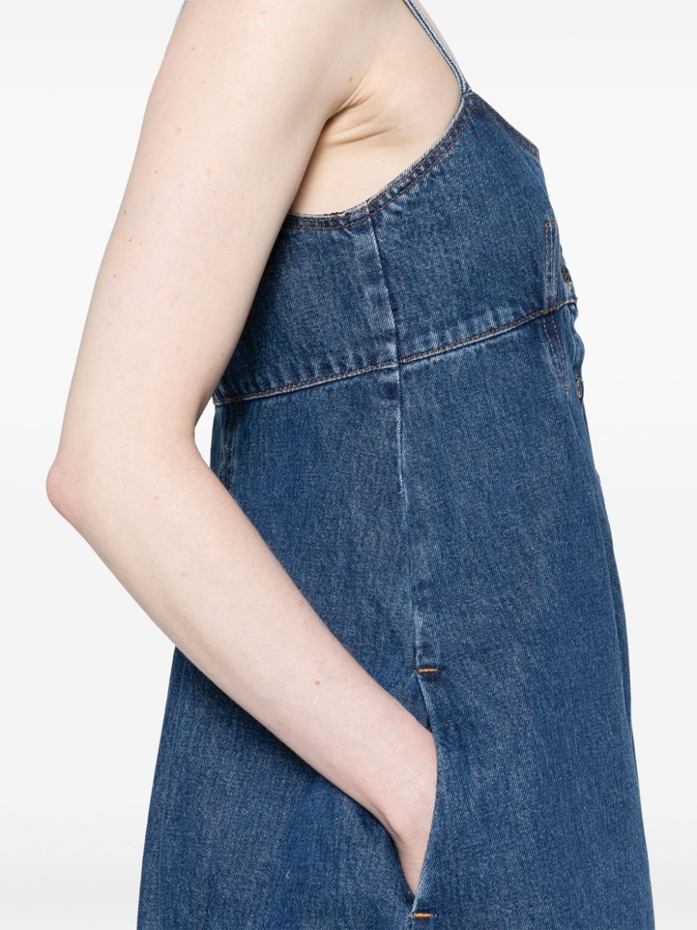 Malibu denim midi dress - 5
