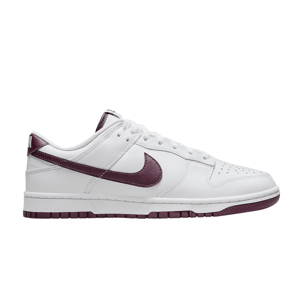 Dunk Low 'White Night Maroon' - 1