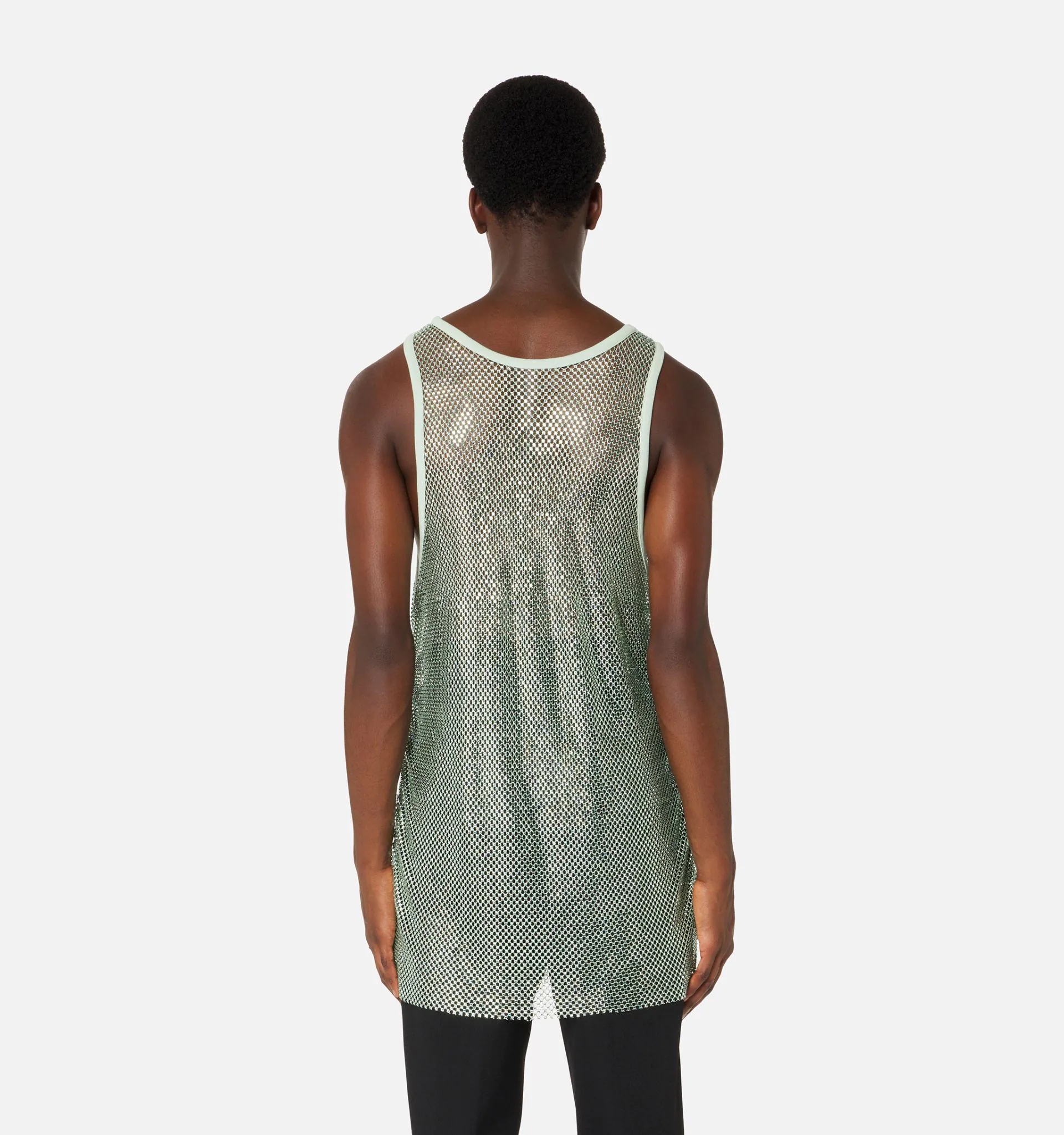 Rhinestones Oversized Tank top - 6