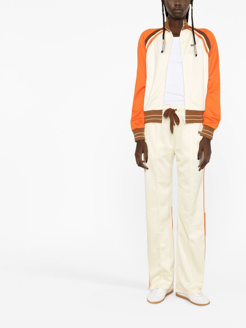 WALES BONNER contrast panel track pants outlook