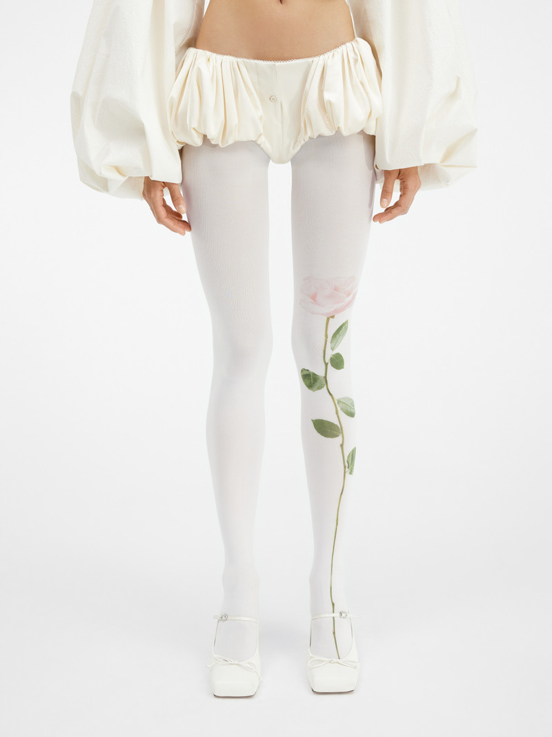 JACQUEMUS Les collants Rosa outlook