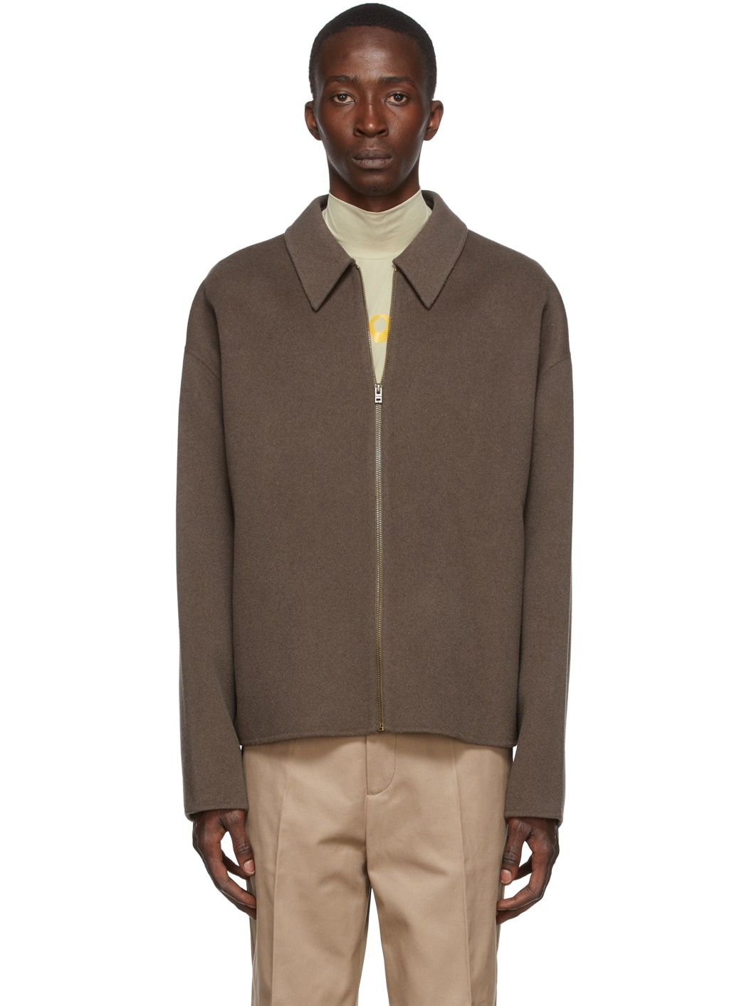Grey Wool Jacket - 1