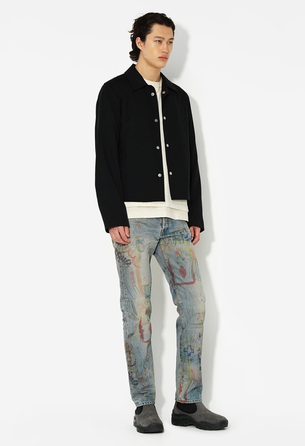 WOOL COACH'S JACKET - 4