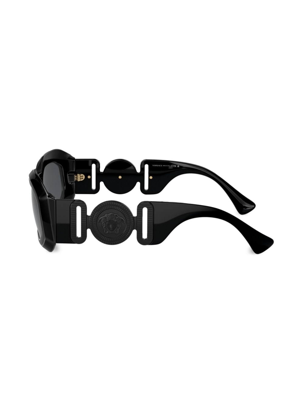 geometric-frame tinted sunglasses - 3