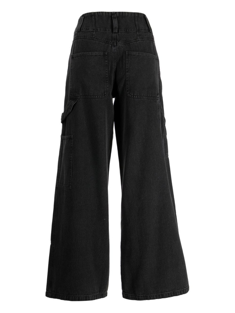 Sea high-rise wide-leg trousers outlook