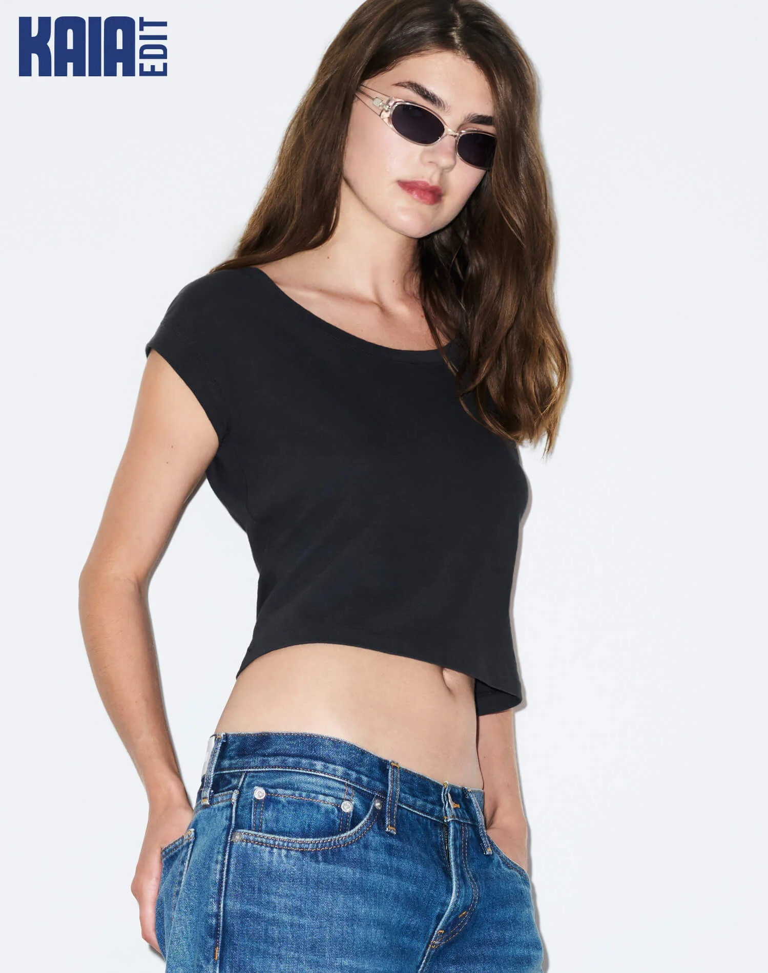 Frankie Tee - Washed Black - 1