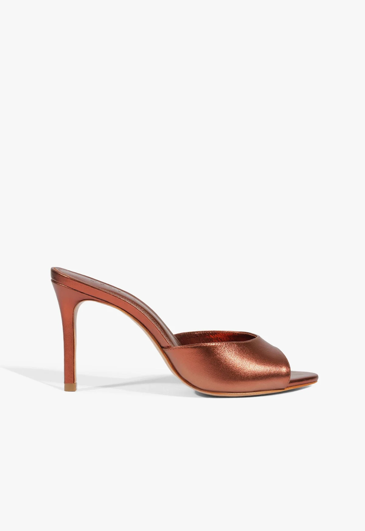 Cloe Metallic Leather Sandal - 1