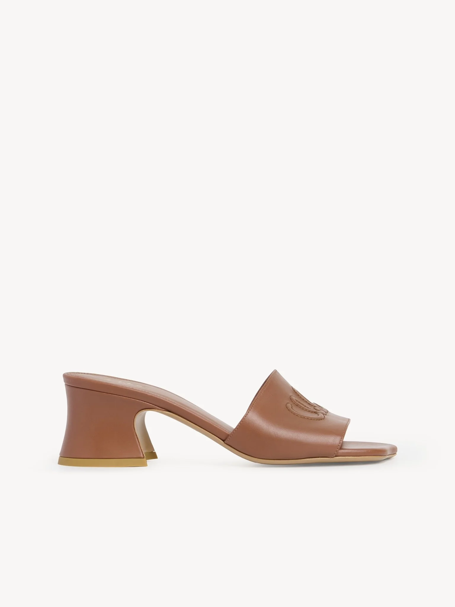 CHLOÉ SOLEIL HEELED MULE - 1