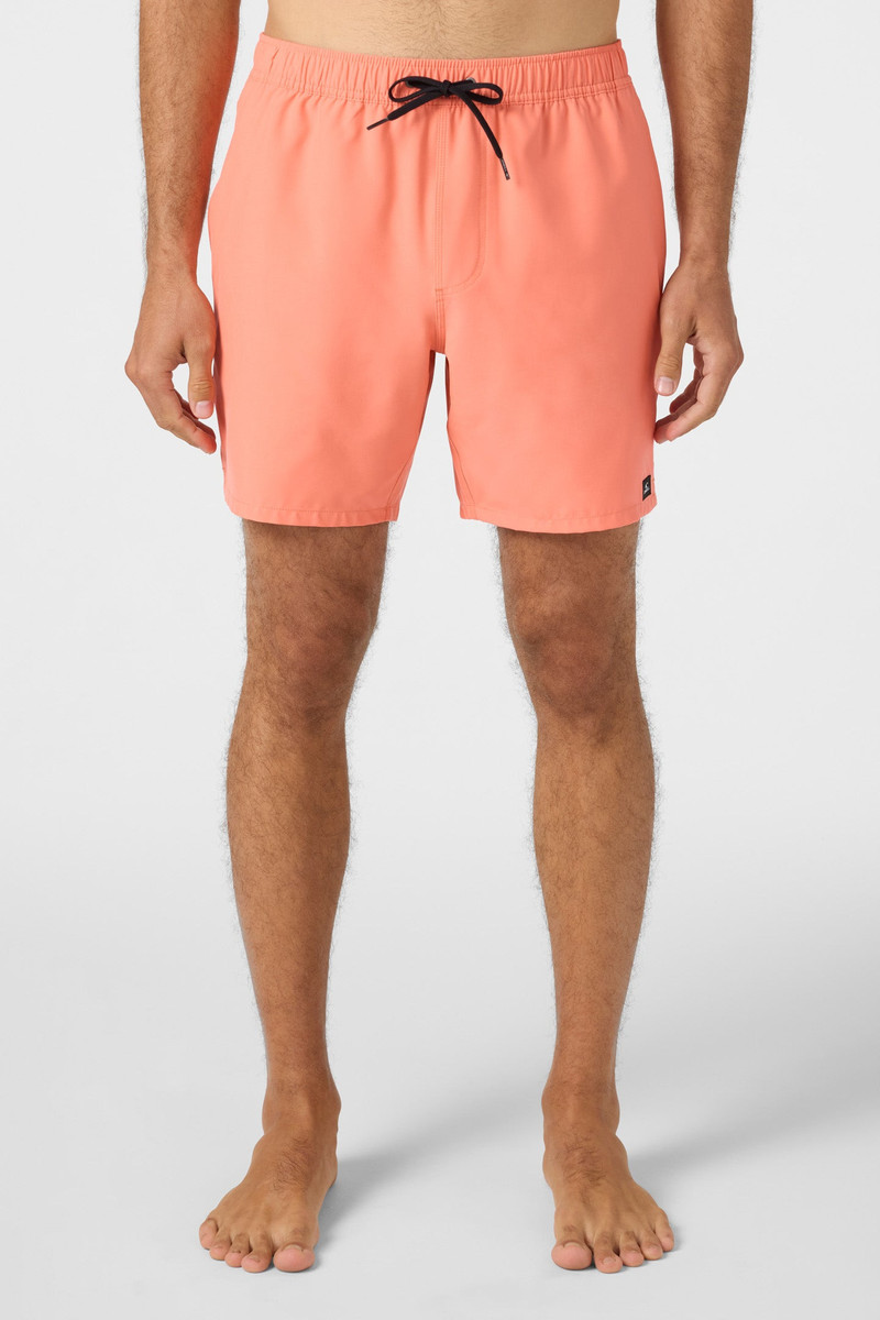 Lennox Hermosa Solid 17" Swim Trunks 3