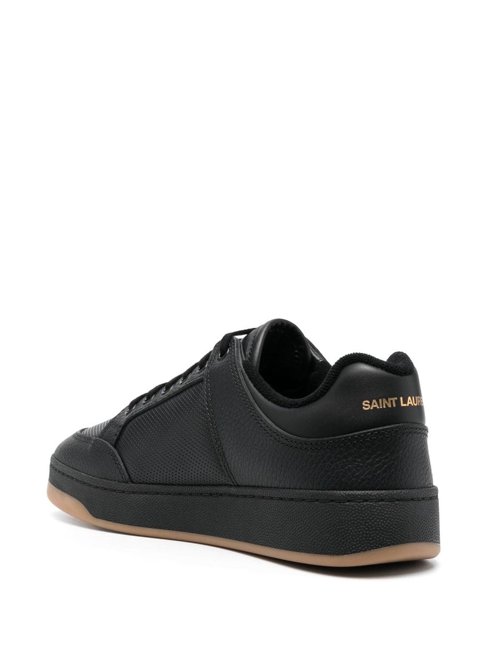 SL/61 leather perforated sneakers - 3