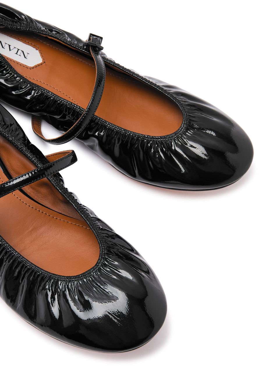 Lanvin Patent Leather Ballet Flats - 3
