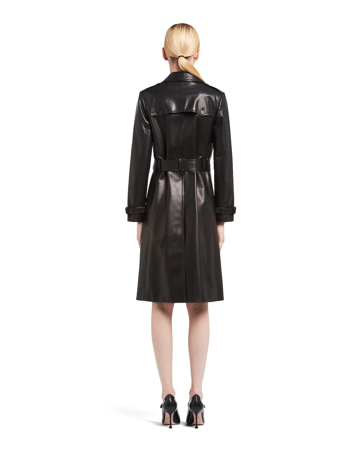 Nappa leather coat - 4