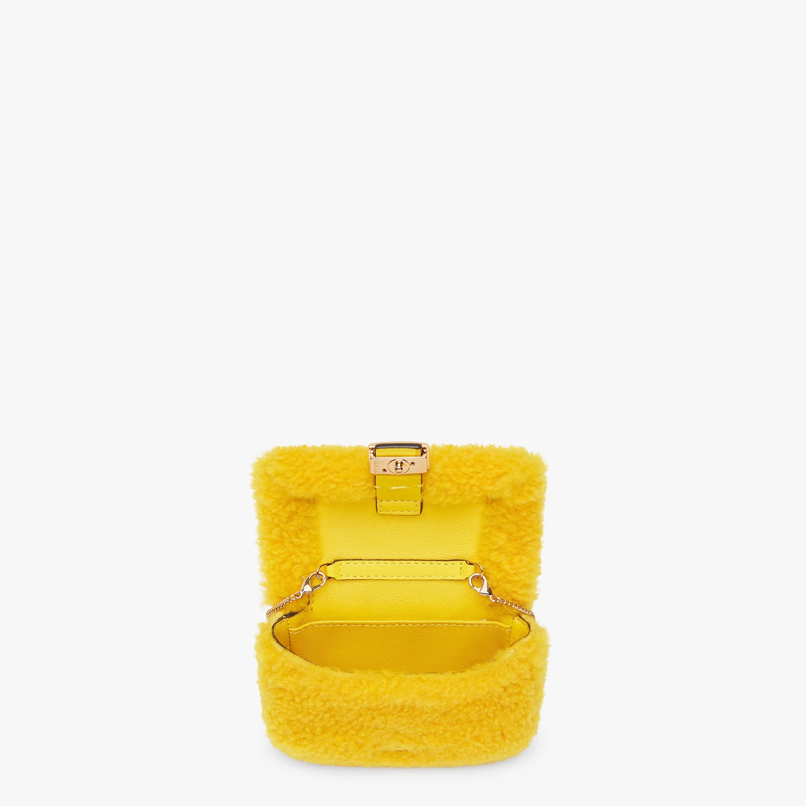 Yellow sheepskin charm - 4
