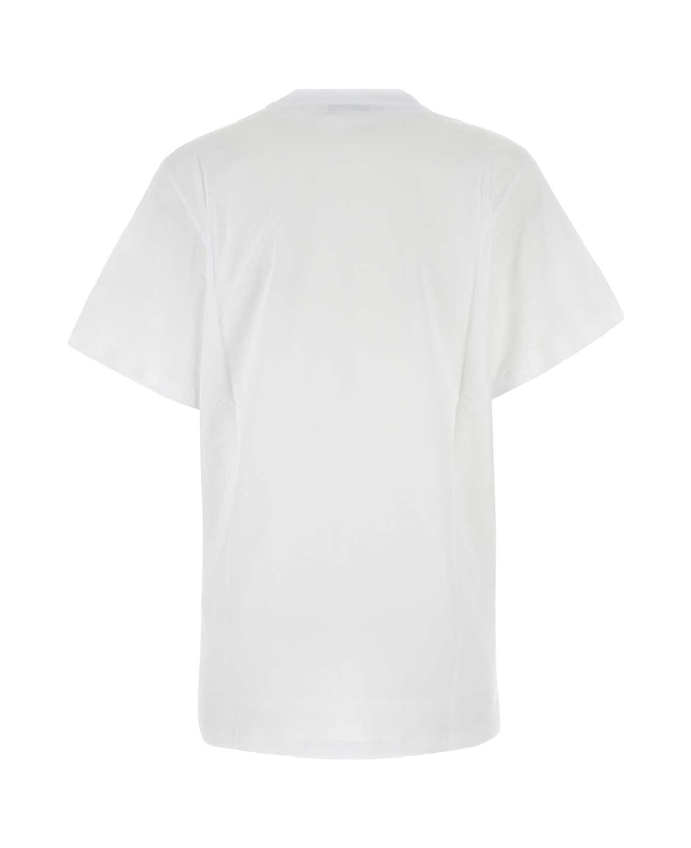 White Cotton Mango T-shirt - 2