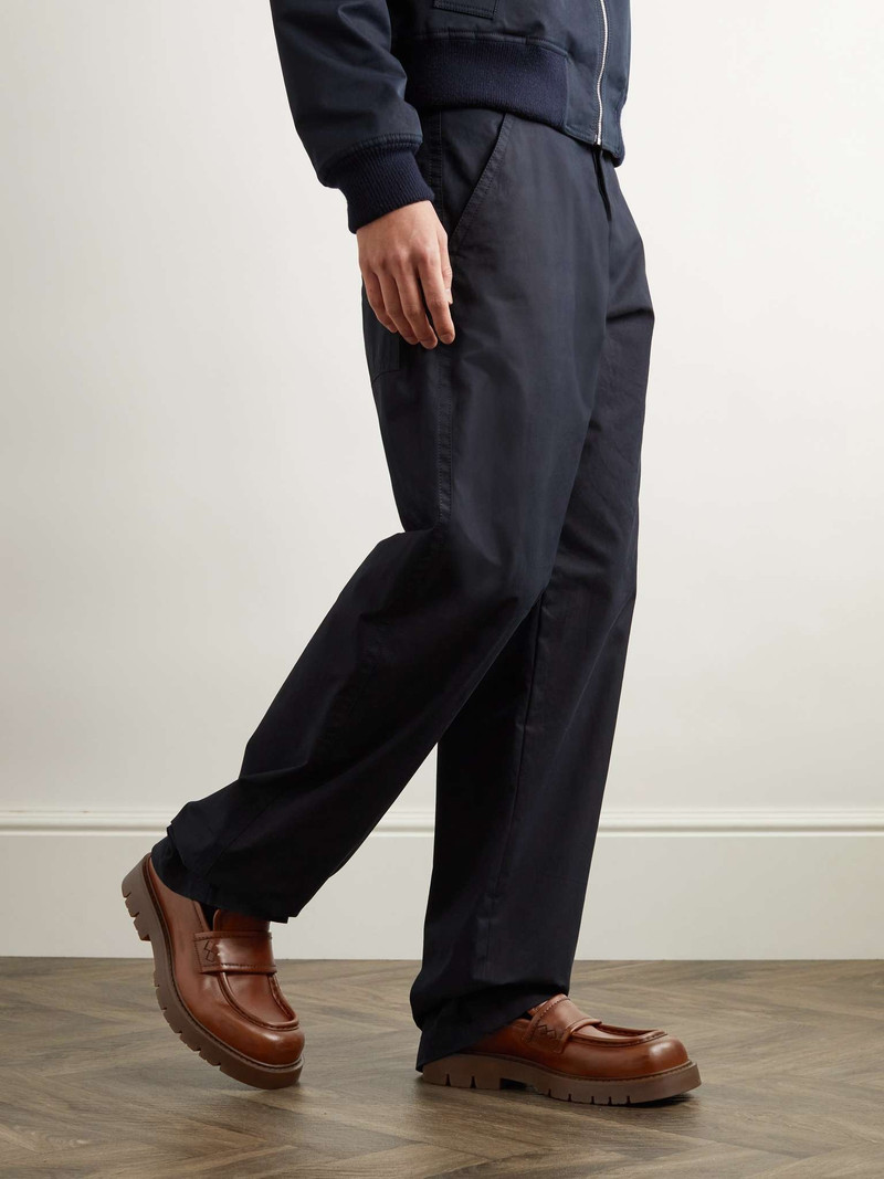 Bottega Veneta Haddock Leather Loafers outlook