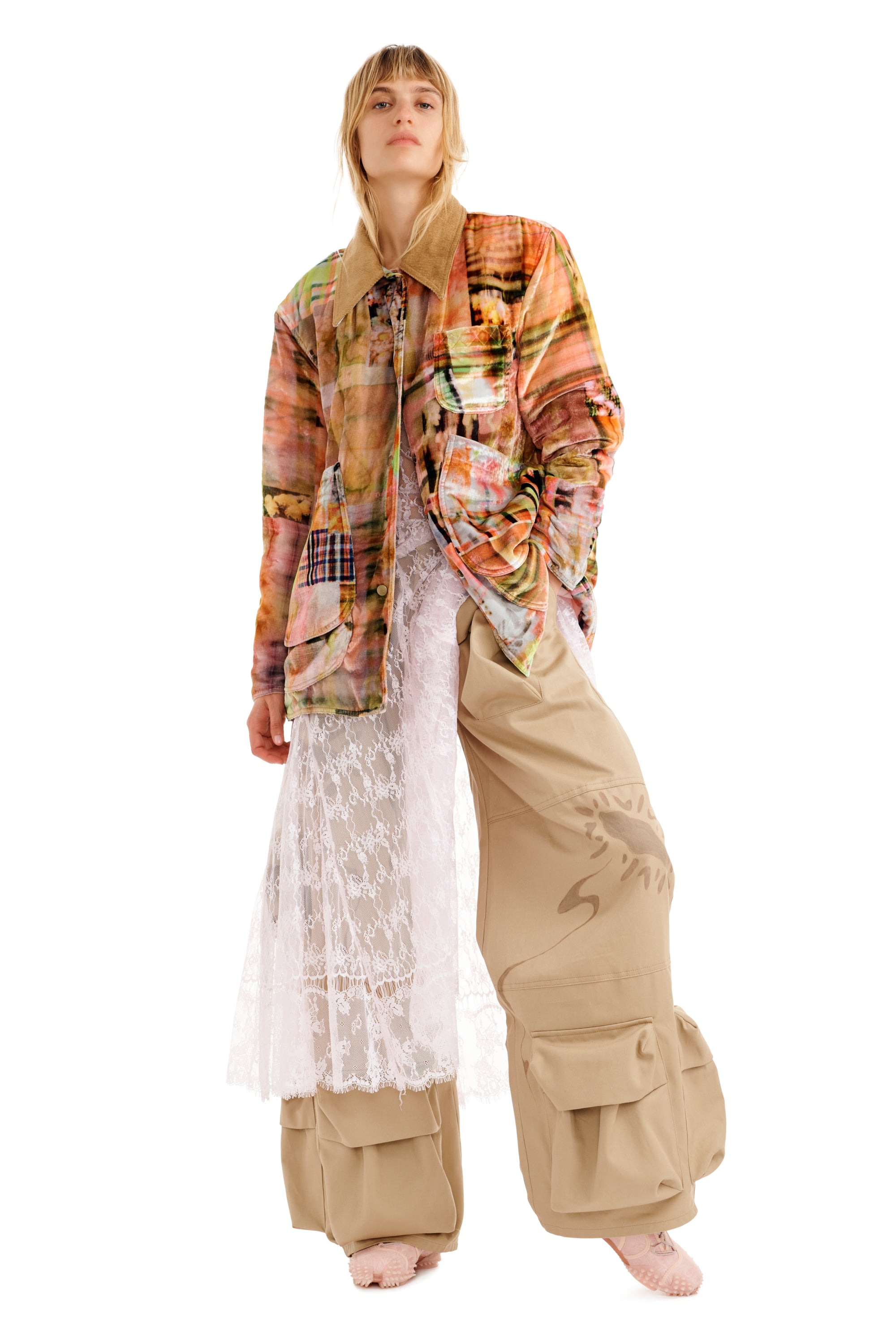 MULTI PLAID STABLE JACKET - 2