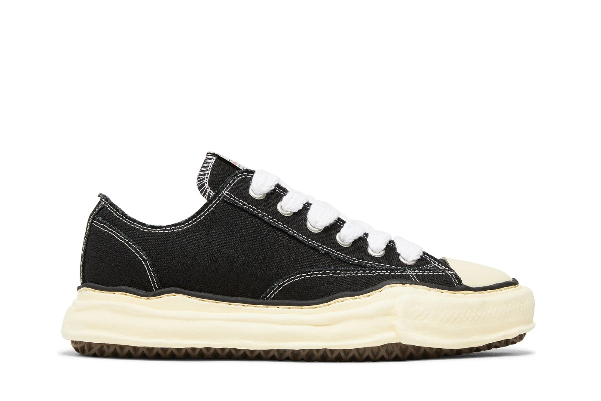Maison Mihara Yasuhiro Peterson OG Sole Canvas Low 'Black' - 1