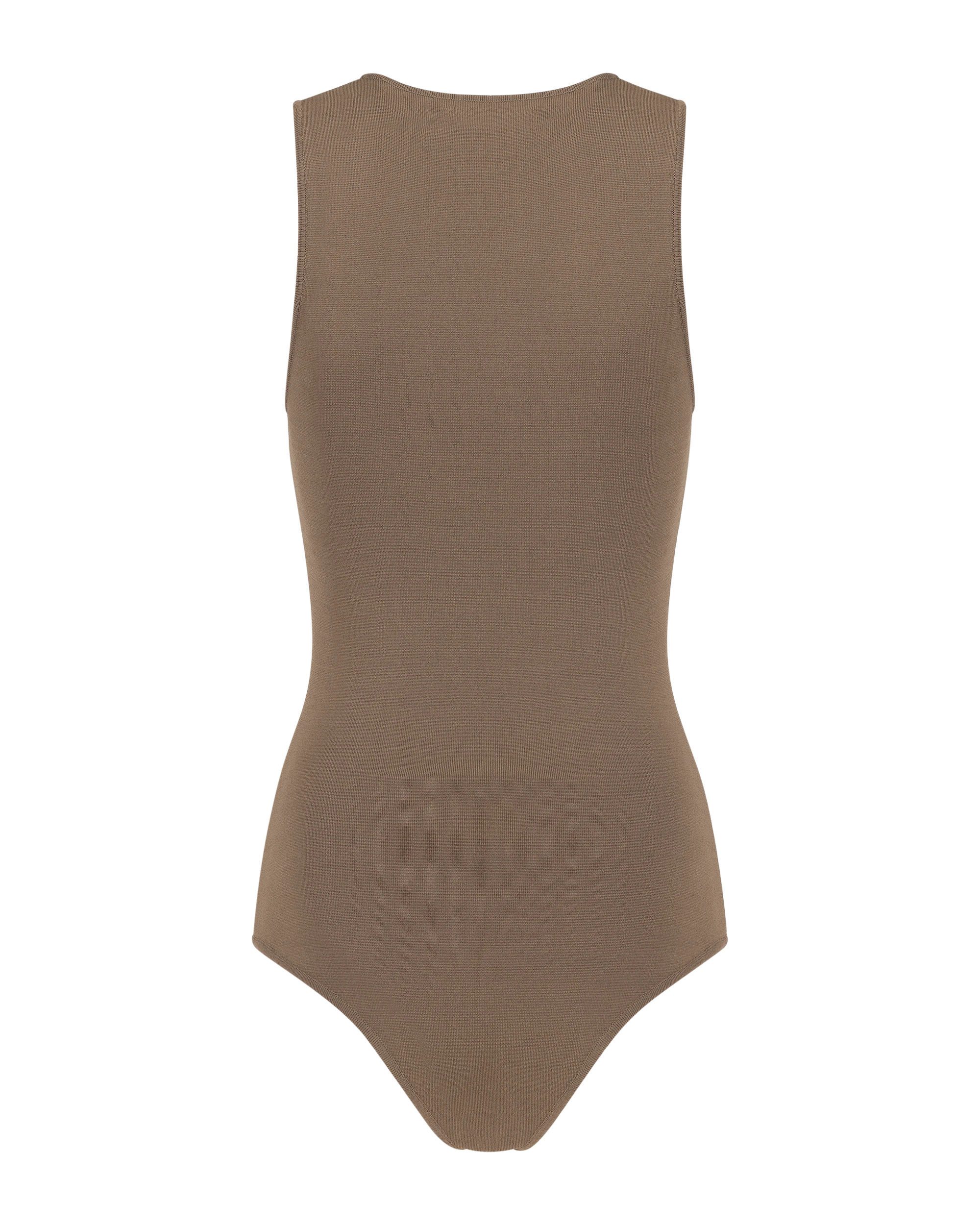 COMPRESSED BODYSUIT TAN - 4