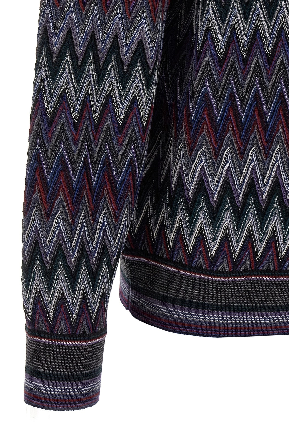 Zigzag pattern sweater - 4
