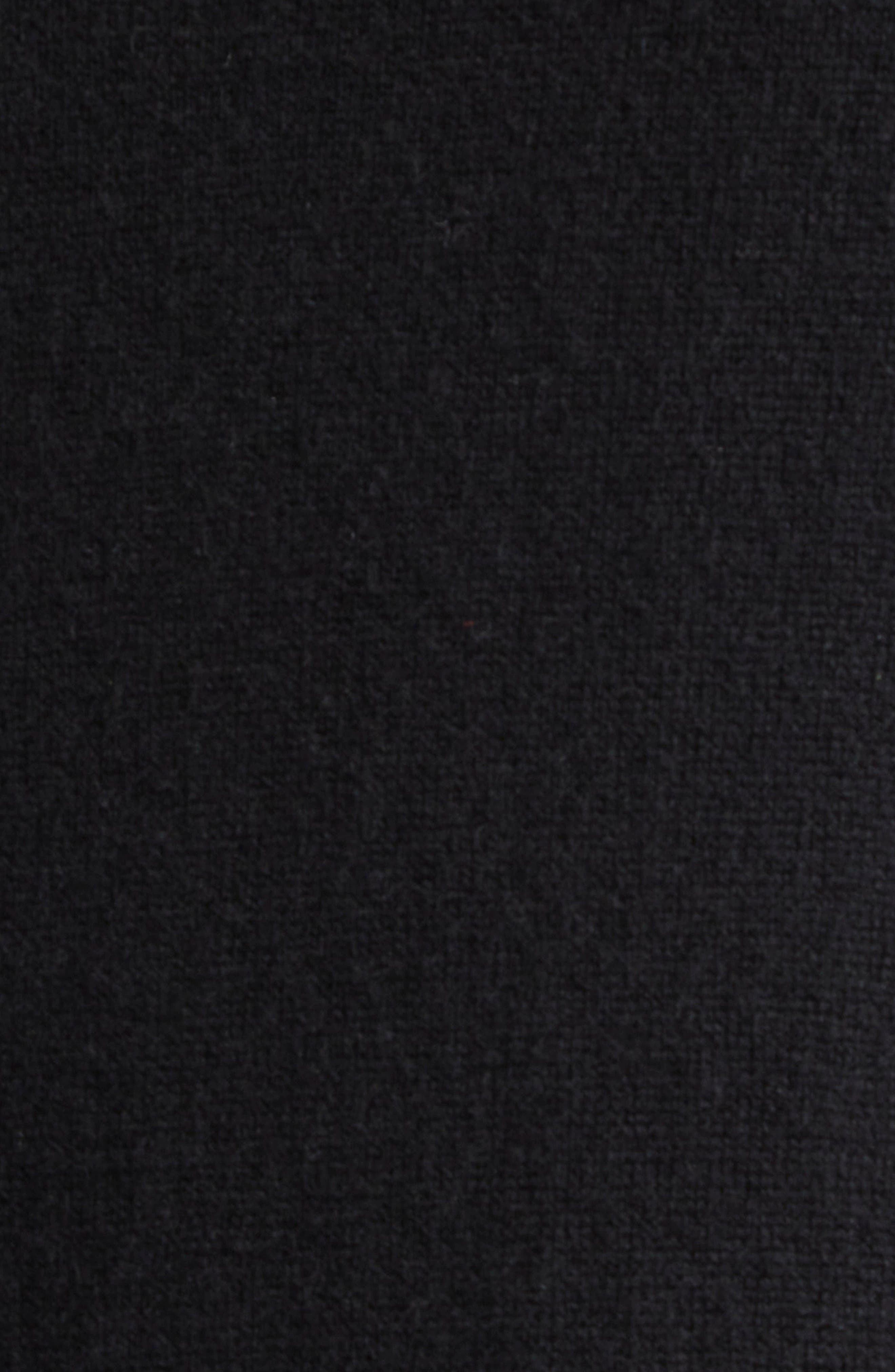 LOULOU DE SAISON Lucero Draped Long Sleeve Wool & Cashmere Sweater Dress in Black at Nordstrom - 7