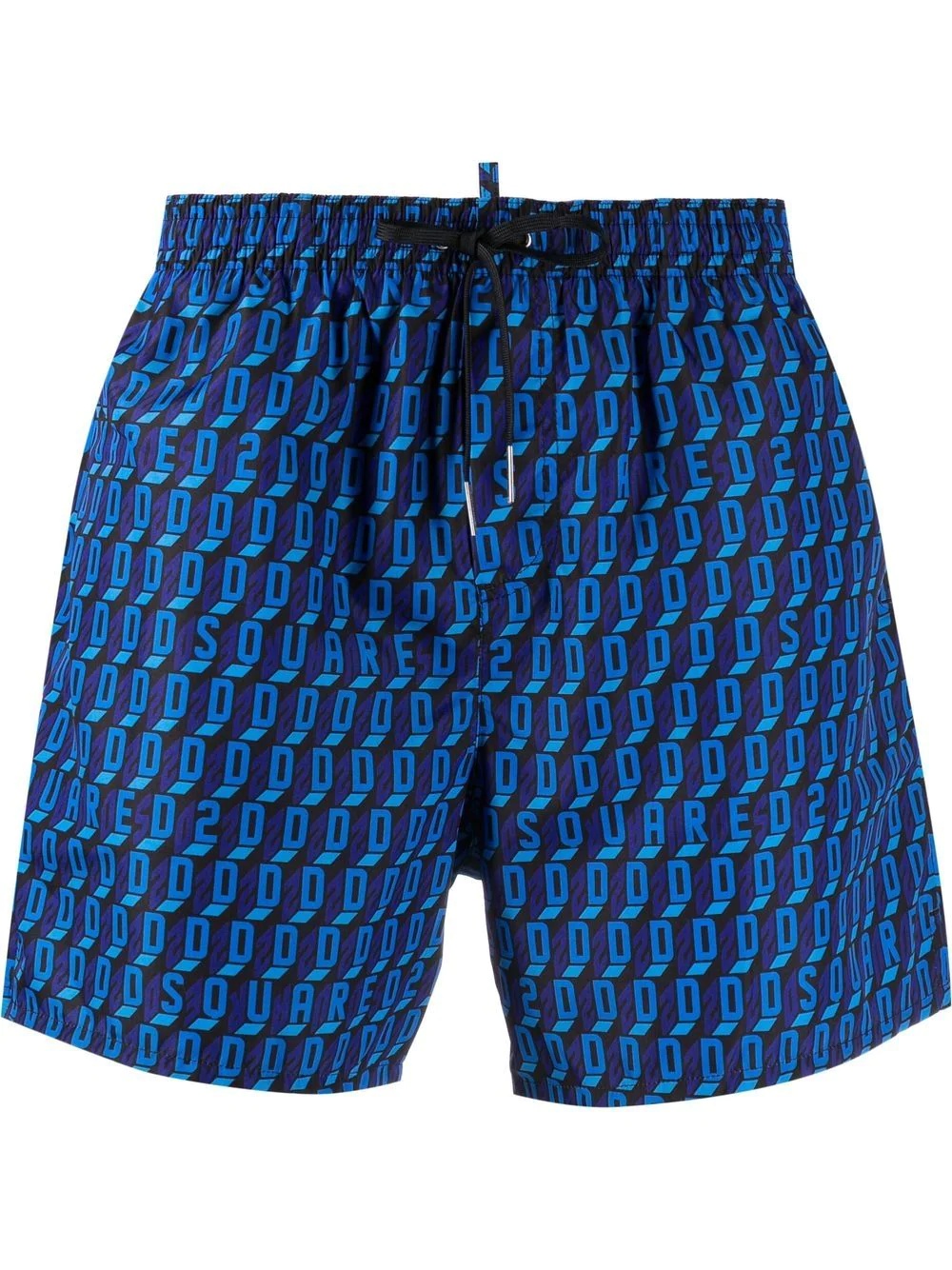 logo-print swimming trunks - 1