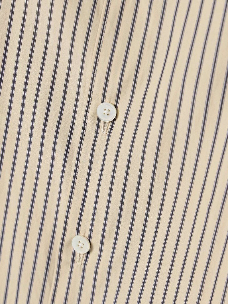 Striped cotton-poplin shirt 5