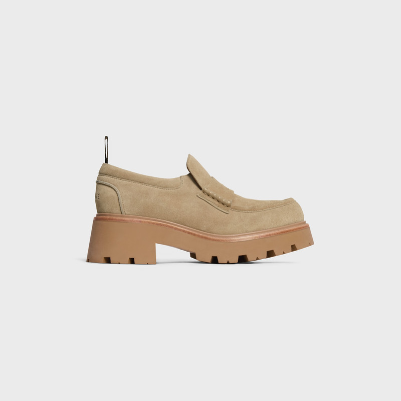 CELINE TRIOMPHE LOAFERS IN SUEDE CALFSKIN 1