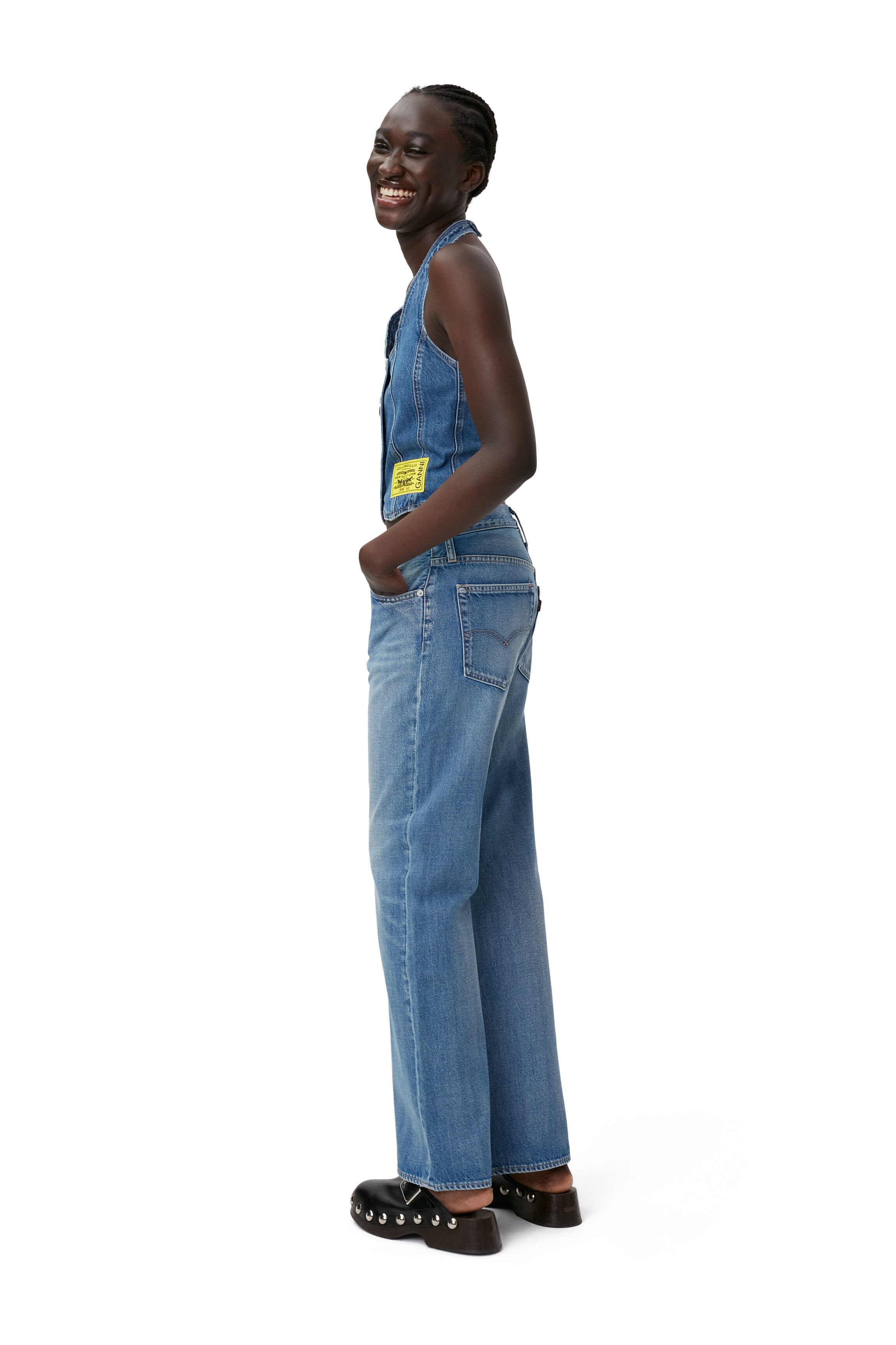 BAGGY BOOTCUT JEANS - 4